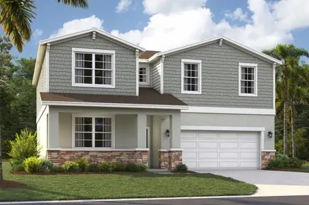 New construction Single-Family house 9596 Starling Lp, Leesburg, FL 34788 plan The Linden - image
