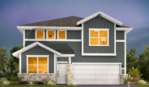New construction Single-Family house 104 Kirra Ct, Georgetown, TX 78626 plan Colton - image