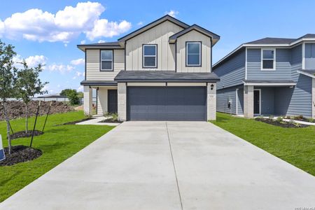 New construction Single-Family house 1231 Avery Ranch Dr, New Braunfels, TX 78130 plan The Franklin - image