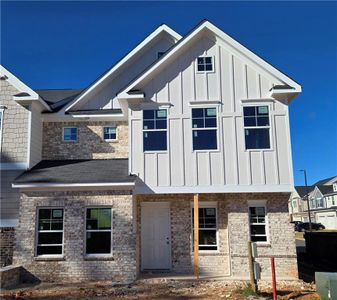 New construction Townhouse house 4837 Walkers Green, Mableton, GA 30126 - photo 0