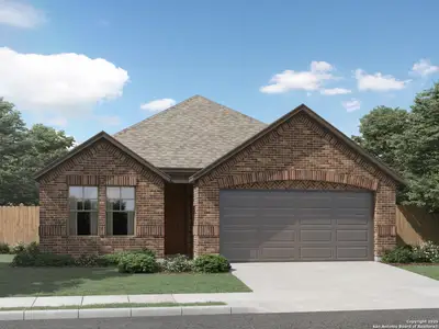 New construction Single-Family house 25723 Rosey Wy, Boerne, TX 78006 plan The Allen (840) - image