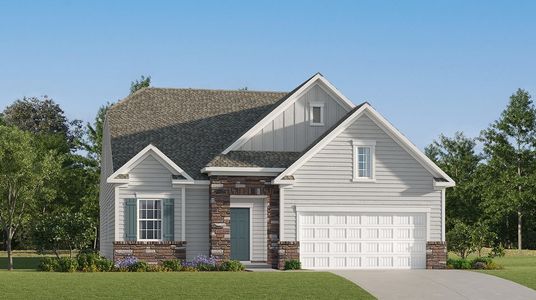 New construction Single-Family house 7128 Juneberry Wy, Maiden, NC 28650 plan Beaufort - image