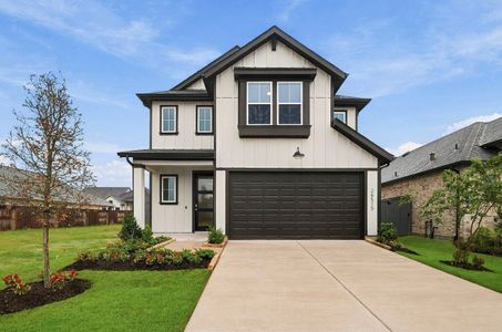 New construction Single-Family house 26515 Jolly Prairie Dr, Hockley, TX 77447 plan Hamilton - image