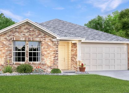 New construction Single-Family house 1725 Four Waters Loop, Georgetown, TX 78628 Catesby- photo 0 0