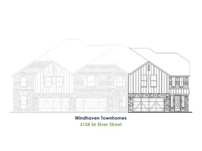 New construction Single-Family house 3124 Sir River St, Unit 1D, Lewisville, TX 75056 plan TH Building 16 Unit 3 W - image