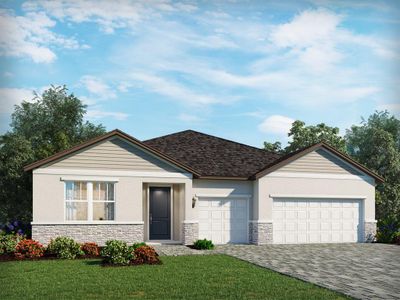New construction Single-Family house 426 Brookhaven Trl, Ormond Beach, FL 32174 plan Onyx  - image