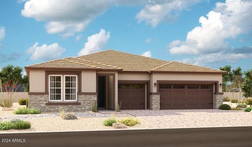 New construction Single-Family house 20253 W Hollyhock Street, Buckeye, AZ 85396 Darius- photo 0