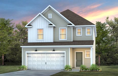 New construction Single-Family house 6600 Wimberly Rd, Willow Spring, NC 27592 plan Murray - image