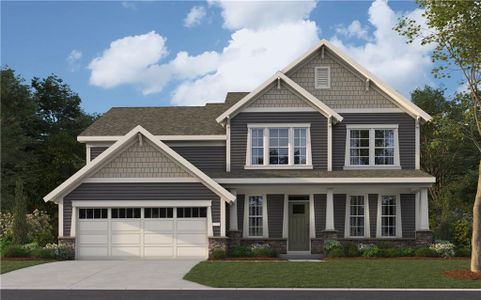 New construction Single-Family house 133 Loon Lake Wy, Hoschton, GA 30548 - image