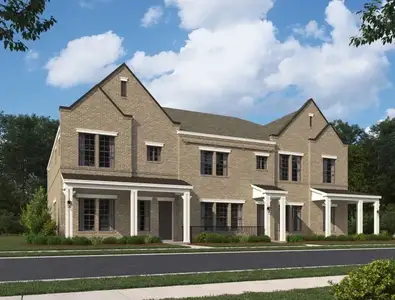 New construction Townhouse house 633 Blue Ridge Dr, Mansfield, TX 76063 plan Berkeley - image