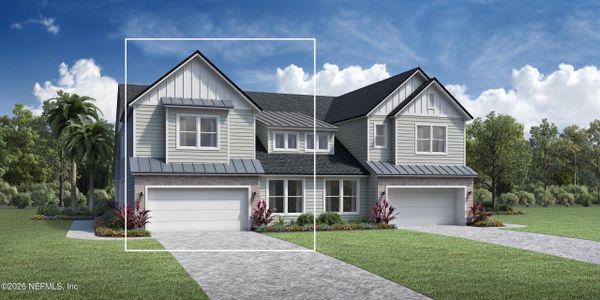 New construction Townhouse house 118 Bay Lake Dr, Ponte Vedra, FL 32081 - image