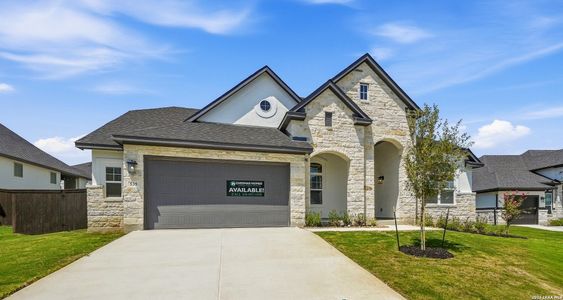 New construction Single-Family house 535 Caliban, Cibolo, TX 78108 plan Brisbane - image