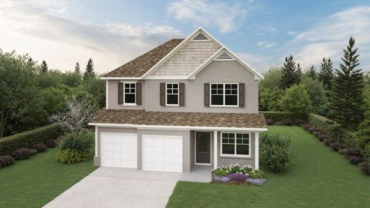 New construction Single-Family house 2 Cedar Wood Trce, Winder, GA 30680 plan The Downey - image 9