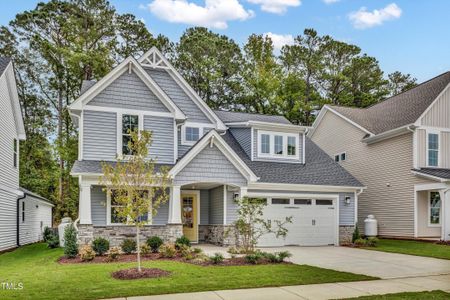 New construction Single-Family house 9128 Dupree Meadow Dr, Angier, NC 27501 Whitley- photo 3 3