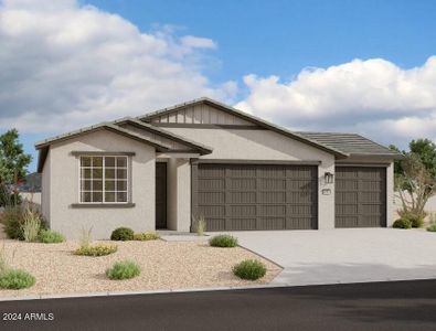 New construction Single-Family house 4165 E Bradford Avenue, San Tan Valley, AZ 85143 Poppy Homeplan- photo 0