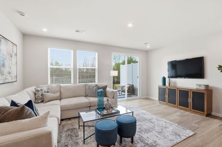 New construction Townhouse house 1352 Vibrant Rd, Charlotte, NC 28215 plan Aurora - image