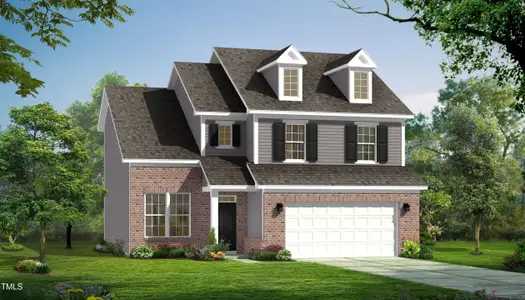 New construction Single-Family house 1088 Channel Drop Lp, Zebulon, NC 27597 - image