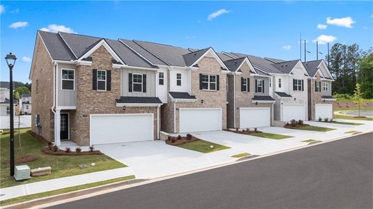 New construction Townhouse house 2751 Honey Locust Court, Unit 66, Loganville, GA 30052 Salisbury- photo 0