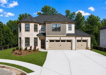 New construction Single-Family house 4436 Hosch Reserve Ct, Buford, GA 30519 plan Redwood - image