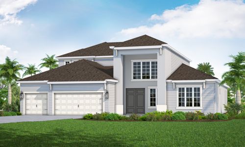 New construction Single-Family house 13427 Old Creek Ct, Parrish, FL 34219 plan Azure - image