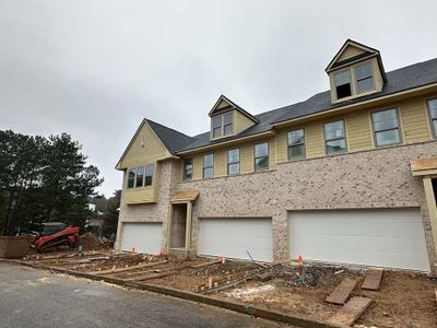 New construction Townhouse house 3912 Allegretto Cir, Atlanta, GA 30339 Marigold Homeplan- photo 40 40