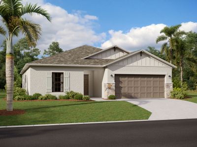 New construction Single-Family house 9982 Last Light Gln, Parrish, FL 34219 null- photo 0