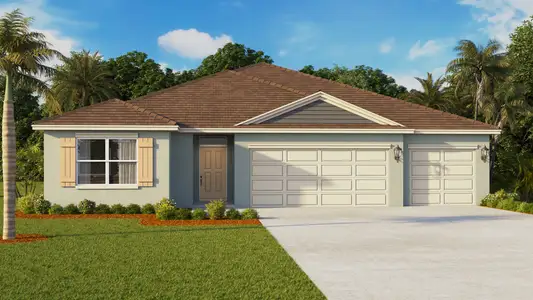 New construction Single-Family house 5795 Fine Sand Ln, St. Cloud, FL 34771 plan Covington - image