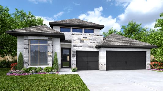 New construction Single-Family house 18015 Serene Haven St, Houston, TX 77598 plan 2695W - image