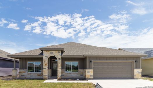 New construction Single-Family house 109 Lost Pines, Marion, TX 78124 - photo 0