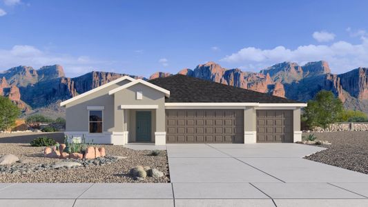 New construction Single-Family house 6181 E Ivory Coast Dr, San Tan Valley, AZ 85140 plan Fairfield - image