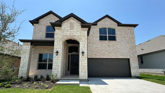 New construction Single-Family house 3012 Hampton Path, Argyle, TX 76226 The Palm- photo 0