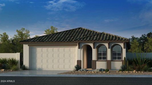 New construction Single-Family house 20285 W Roma Avenue, Buckeye, AZ 85396 Harlow- photo 0