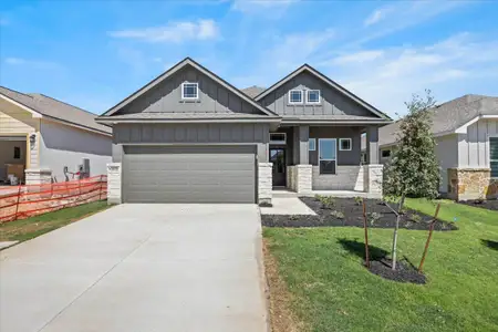New construction Single-Family house 3711 Moru Oak Dr, Seguin, TX 78155 plan Avril - image