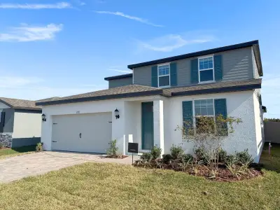 New construction Single-Family house 1718 Coolridge Pl, Zephyrhills, FL 33541 plan Orchid - image