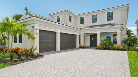 New construction Single-Family house 13267 Artisan Cir, Palm Beach Gardens, FL 33418 plan Trumbull - image