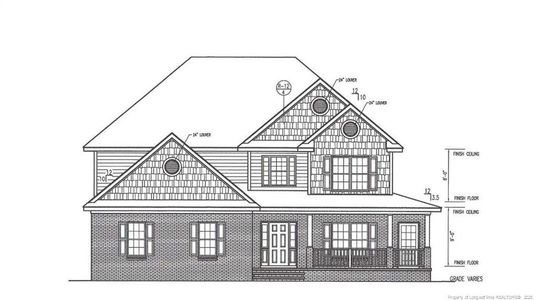 New construction Single-Family house 791 Riverbirch Dr, Vass, NC 28394 - image