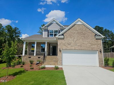 New construction Single-Family house 145 Green Haven Blvd, Youngsville, NC 27596 Raleigh- photo 0