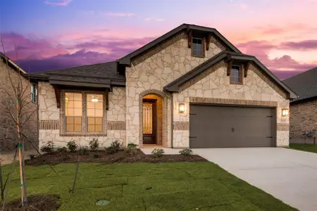 New construction Single-Family house 2033 Velora Dr, Haslet, TX 76052 San Gabriel II- photo 1 1