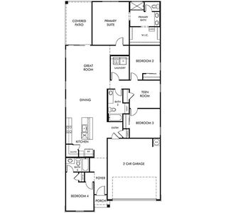 New construction Single-Family house 24467 W Gwen St, Buckeye, AZ 85326 plan Jubilee - image