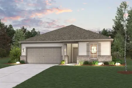 New construction Single-Family house 17327 White Peace Dr, Waller, TX 77484 plan Travis - image