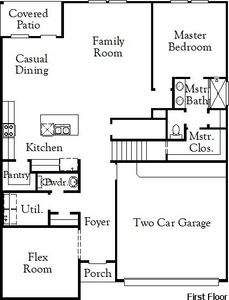 New construction Single-Family house 1934 Stargazer Ln, Angleton, TX 77515 plan Martin - image