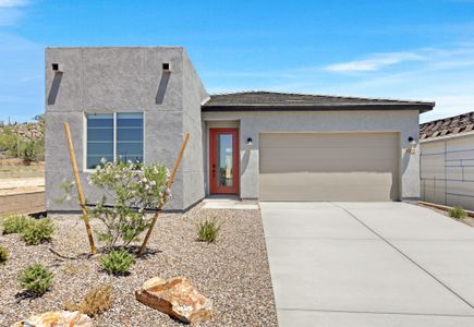 New construction Single-Family house 7572 W Janusia Ln, Marana, AZ 85658 plan Sepia - image