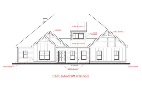 New construction Single-Family house 8973 Cedar Grove Rd, Fairburn, GA 30213 - photo 0