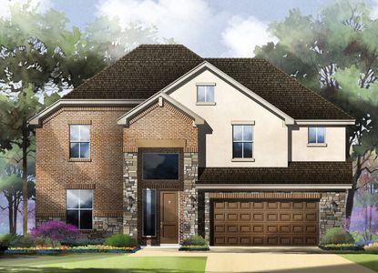 New construction Single-Family house 202 Drawbridge Dr, Georgetown, TX 78633 plan Castell - image 2