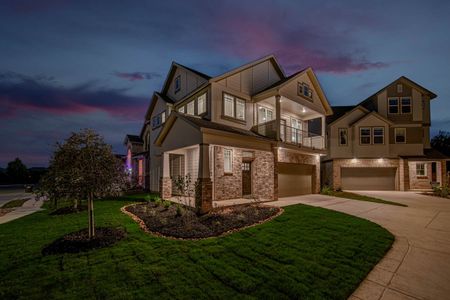 New construction Townhouse house 9319 Stillwater Pass, San Antonio, TX 78254 Spencer- photo 0