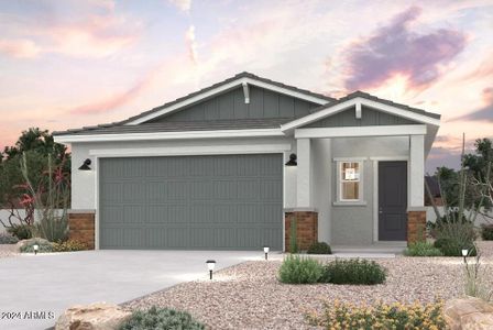 New construction Single-Family house 17290 W Daley Lane, Surprise, AZ 85387 Aspen- photo 0