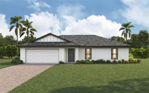 New construction Single-Family house 319 Yule St, Port Charlotte, FL 33953 - image