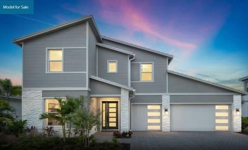 New construction Single-Family house 10912 Stellar Cir, Unit Millstone 47, Palm Beach Gardens, FL 33412 - image