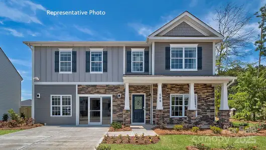 New construction Single-Family house 215 Giant Oak Ave, Statesville, NC 28677 plan Columbia - image