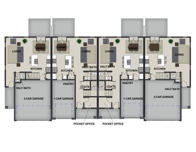 New construction Townhouse house 3210 Michigan Avenue Road NE, Cleveland, TN 37323 plan Marion Interior Unit - image 5